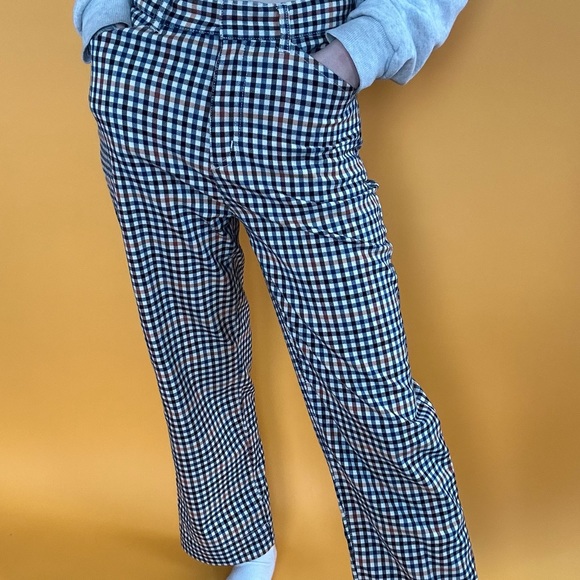 Brixton Checkered High Waisted Pants - Picture 6 of 7